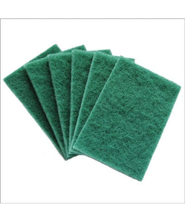 SCOURING PADS GREEN 6 X 9'' 20/PKG.