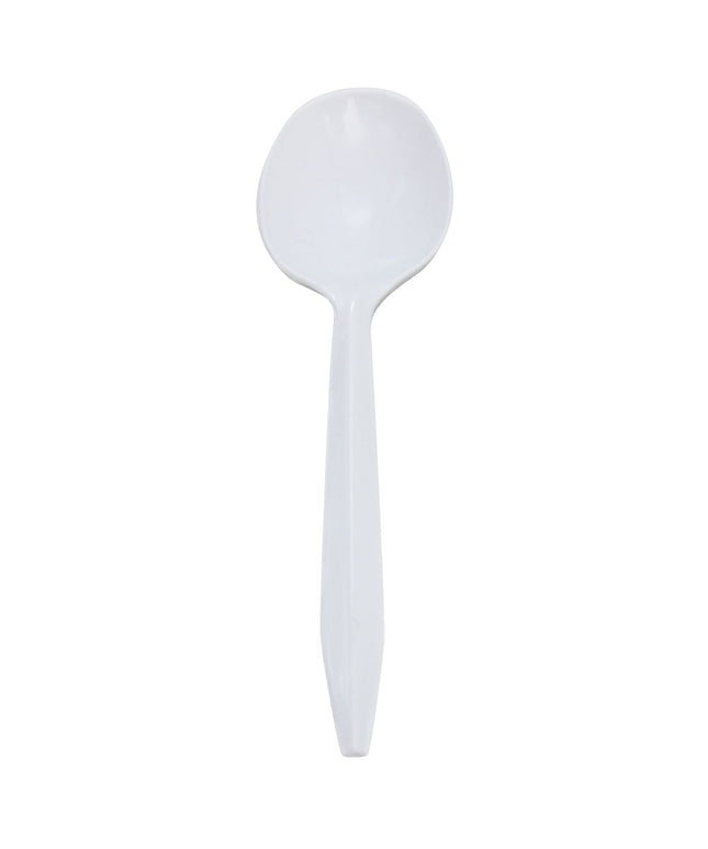 CUTLERY SOUP SPOON WHITE 1000/CS.