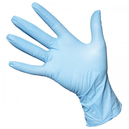 NO POWDER NITRILE GLOVES SMALL 10/100