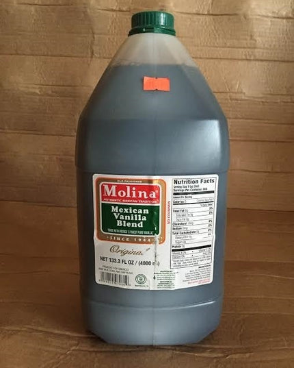 VANILLA MOLINA EXTRACT 4/1 GAL.