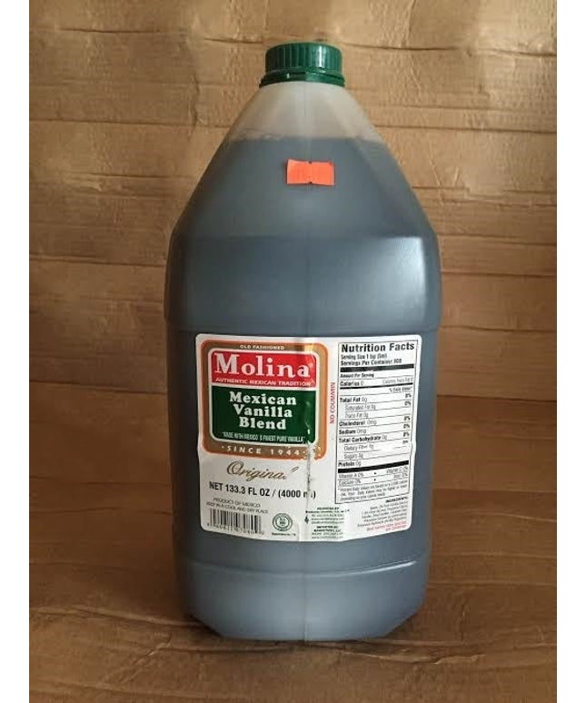 VANILLA MOLINA EXTRACT 4/1 GAL.