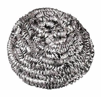 SCRUBBER STAINLESS STEEL 12/CS 50GM