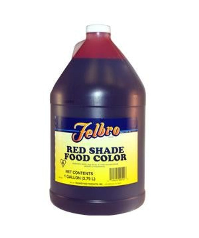 FOOD COLOR RED 1 GAL