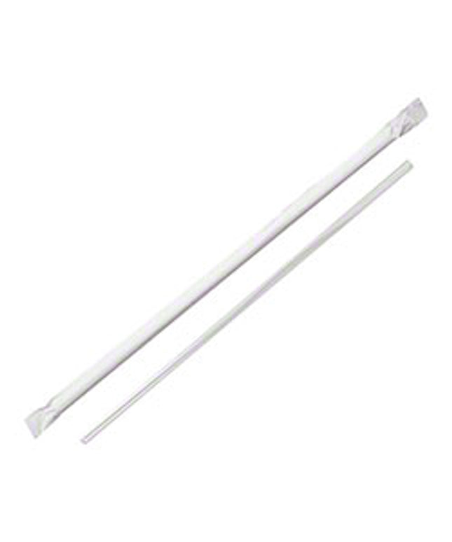 KARAT GIANT WHITE PAPER STRAW WRAPPED 10.25 4/300.